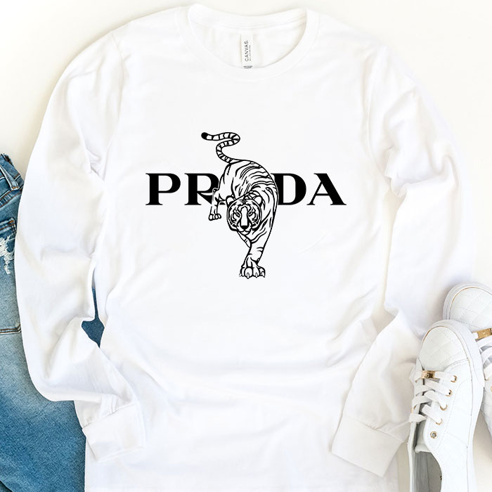Prada-Logo-Luxury-Kid-Tee-Unisex-Longsleeve-Shirt-LTB0587-1