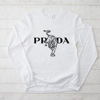 Prada Logo Luxury Kid Tee Unisex Longsleeve Shirt LTB0587