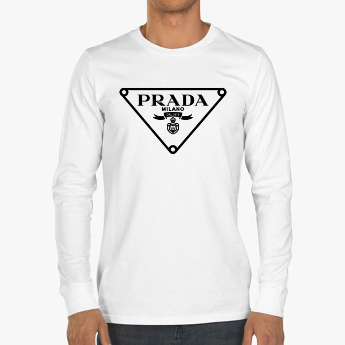 Prada-Logo-Luxury-Kid-Tee-Unisex-Longsleeve-Shirt-LTB0588-3