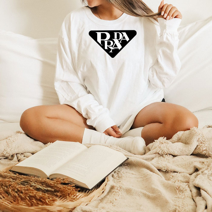 Prada-Logo-Luxury-Kid-Tee-Unisex-Longsleeve-Shirt-LTB0591-2