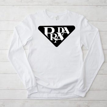 Prada Logo Luxury Kid Tee Unisex Longsleeve Shirt LTB0591