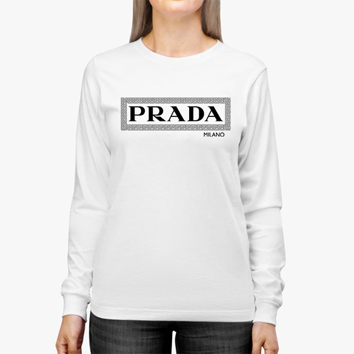 Prada-Logo-Luxury-Kid-Tee-Unisex-Longsleeve-Shirt-LTB0596-2