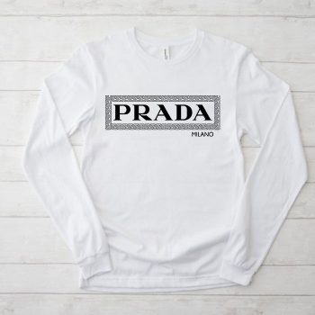 Prada Logo Luxury Kid Tee Unisex Longsleeve Shirt LTB0596