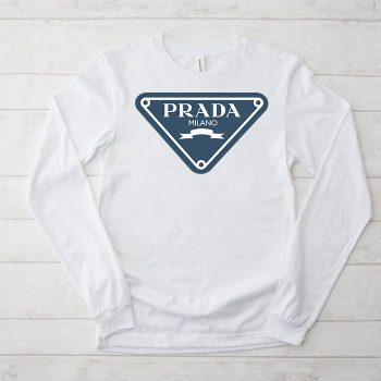 Prada Logo Luxury Kid Tee Unisex Longsleeve Shirt LTB0627