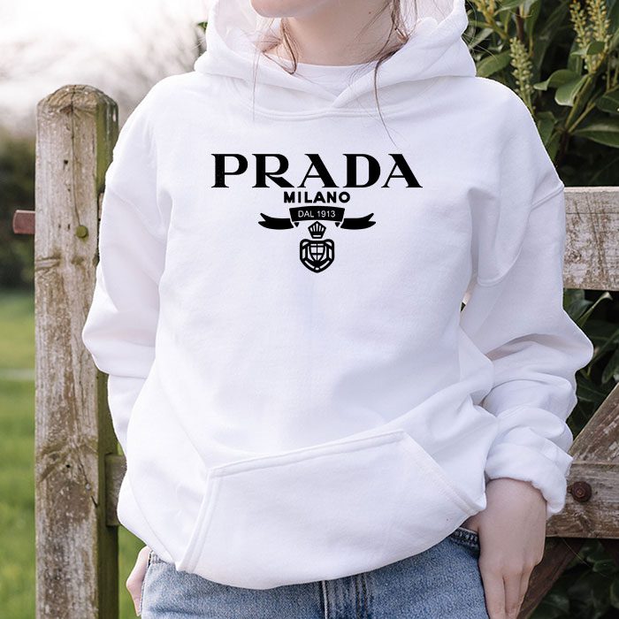 Prada-Logo-Luxury-Unisex-Pullover-Hoodie-HTB2699-1