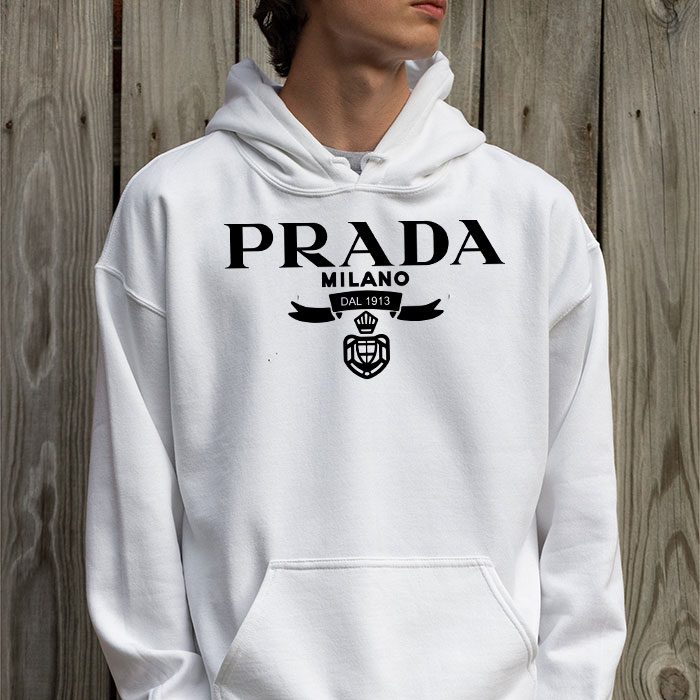 Prada-Logo-Luxury-Unisex-Pullover-Hoodie-HTB2699-2