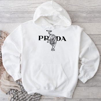 Prada Logo Luxury Unisex Pullover Hoodie HTB0841