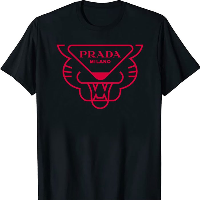 Prada-Logo-Luxury-Unisex-T-Shirt-TTB1486 Prada Logo Luxury Unisex T-Shirt TTB1618