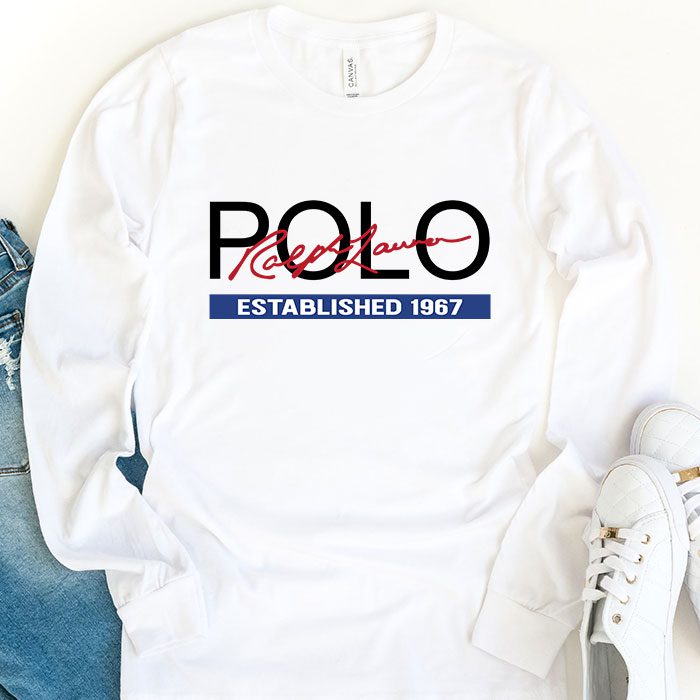 Ralph-Lauren-Camiseta-Polo-Infantil-Lettering-Branca-Kid-Tee-Unisex-Longsleeve-ShirtLTB0750-1