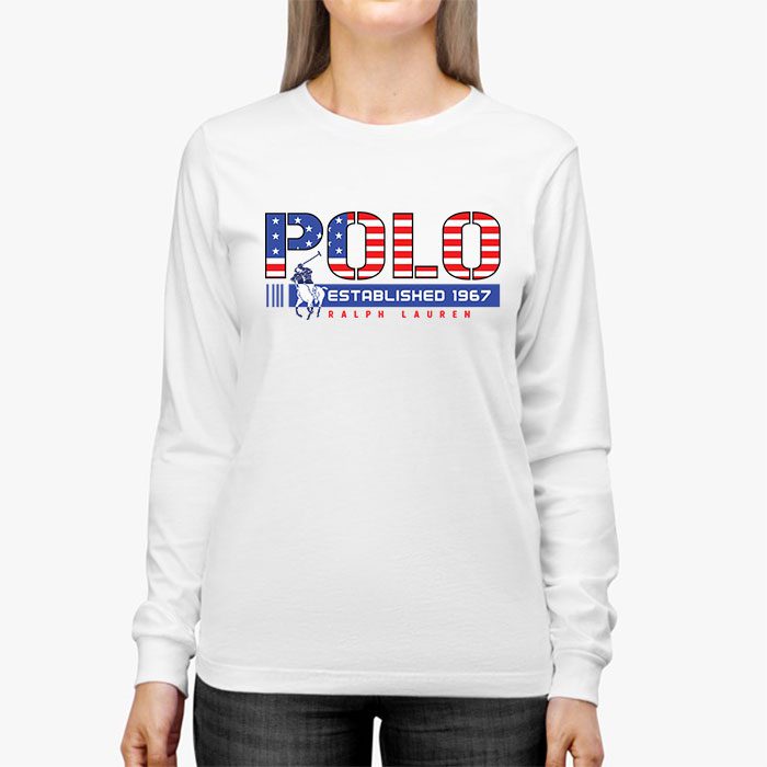 Ralph-Lauren-Camiseta-Polo-Infantil-Lettering-Branca-Kid-Tee-Unisex-Longsleeve-ShirtLTB0756-2