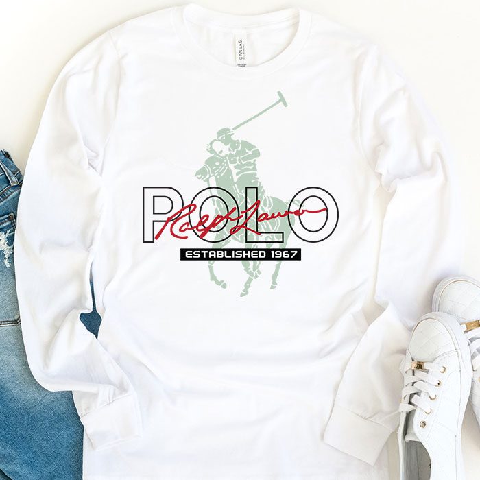 Ralph-Lauren-Camiseta-Polo-Infantil-Lettering-Branca-Kid-Tee-Unisex-Longsleeve-ShirtLTB0762-1