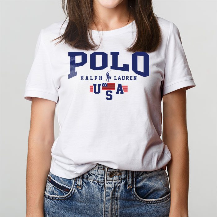 Ralph-Lauren-Polo-Plag-USA-Kid-Tee-Unisex-T-Shirt-TTB1780-1