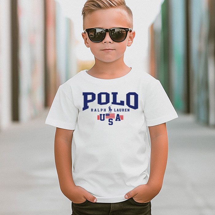 Ralph-Lauren-Polo-Plag-USA-Kid-Tee-Unisex-T-Shirt-TTB1780-4