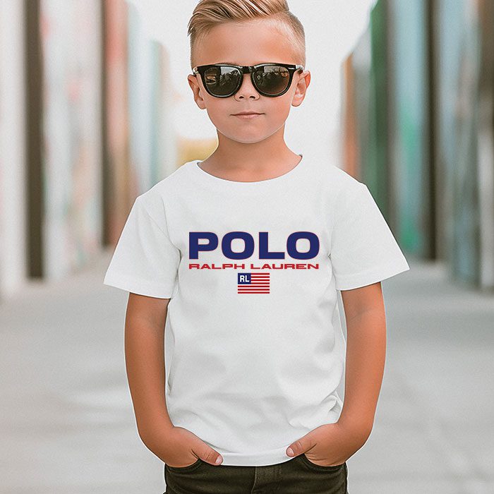 Ralph-Lauren-Polo-Plag-USA-Kid-Tee-Unisex-T-Shirt-TTB1783-4