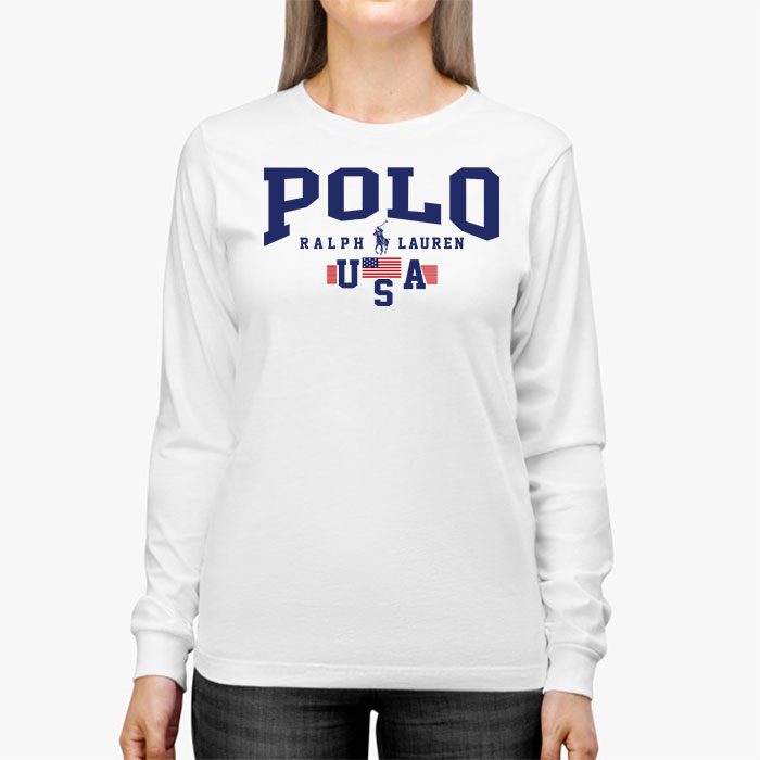 Ralph-Lauren-Polo-Plag-Usa-Kid-Tee-Unisex-Longsleeve-ShirtLTB0754-2