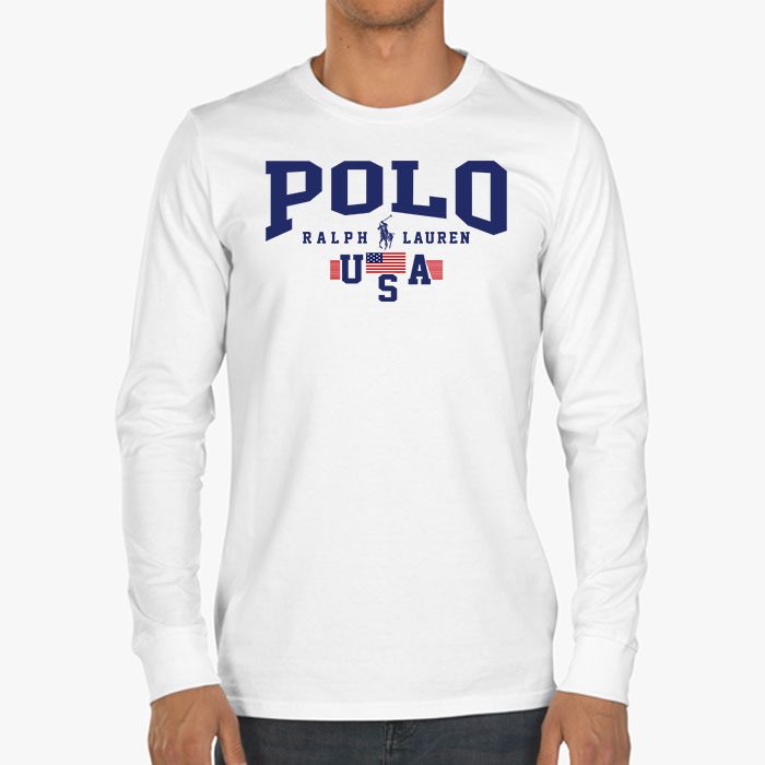 Ralph-Lauren-Polo-Plag-Usa-Kid-Tee-Unisex-Longsleeve-ShirtLTB0754-3