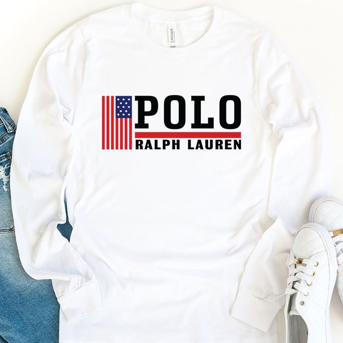 Ralph-Lauren-Polo-Plag-Usa-Kid-Tee-Unisex-Longsleeve-ShirtLTB0755-1