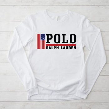 Ralph Lauren Polo Plag Usa Kid Tee Unisex LongsleeveShirt LTB0755