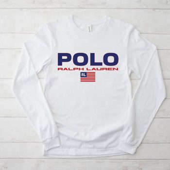 Ralph Lauren Polo Plag Usa Kid Tee Unisex LongsleeveShirt LTB0757