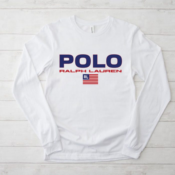 Ralph-Lauren-Polo-Plag-Usa-Kid-Tee-Unisex-Longsleeve-ShirtLTB0757 Ralph Lauren Polo Plag Usa Kid Tee Unisex Longsleeve ShirtLTB0757