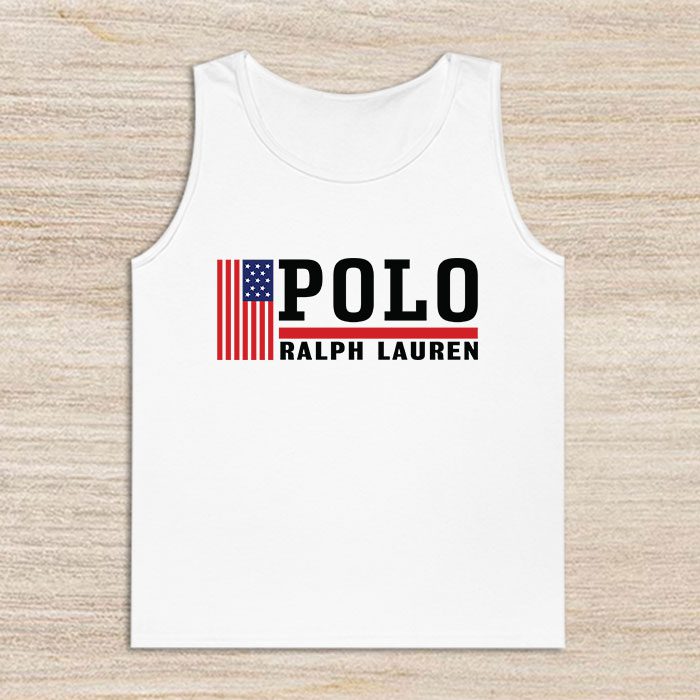Ralph-Lauren-Polo-Plag-Usa-Unisex-Tank-Top-TTTB0896 Ralph Lauren Polo Plag Usa Unisex Tank Top TTTB0896
