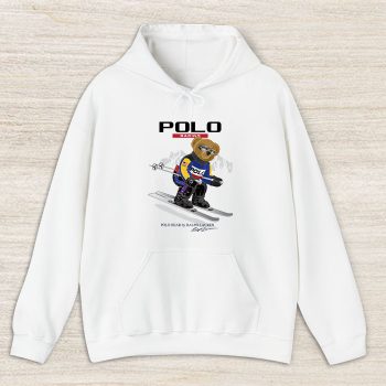 Ralph Lauren Polo Racing Bear Teddy Unisex Pullover Hoodie HTB1025