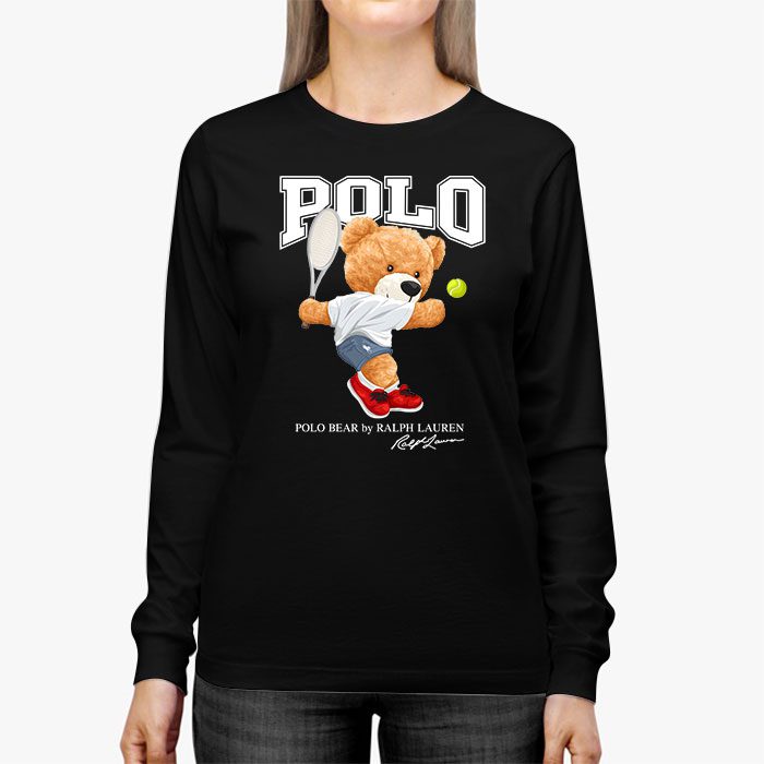 Ralph-Lauren-Polo-Sport-Bear-Teddy-Kid-Tee-Unisex-Longsleeve-ShirtLTB0785-3
