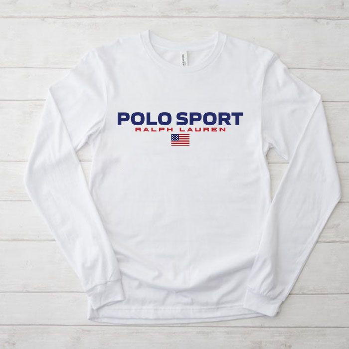 Ralph-Lauren-Polo-Sport-Plag-Usa-Kid-Tee-Unisex-Longsleeve-ShirtLTB0759 Ralph Lauren Polo Sport Plag Usa Kid Tee Unisex Longsleeve ShirtLTB0759