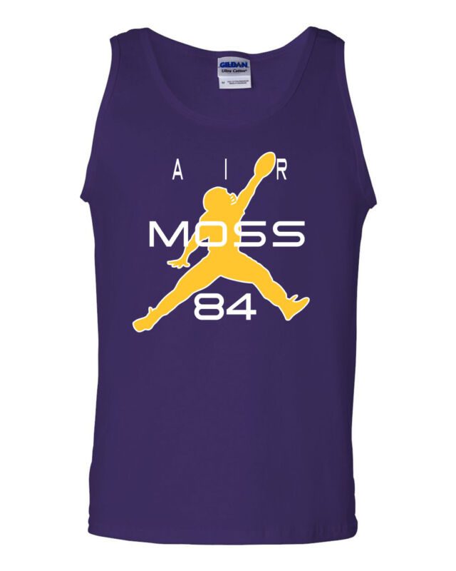 Randy-Moss-Minnesota-Vikings-Air-Moss-Unisex-Tank-Top Randy Moss Minnesota Vikings "Air Moss" Unisex Tank Top