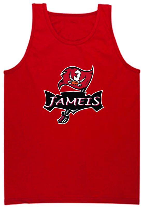 Red-Jameis-Winston-Tampa-Bay-Buccaneers-Bucs-Logo-Unisex-Tank-Top Red Jameis Winston Tampa Bay Buccaneers "Bucs Logo" Unisex Tank Top