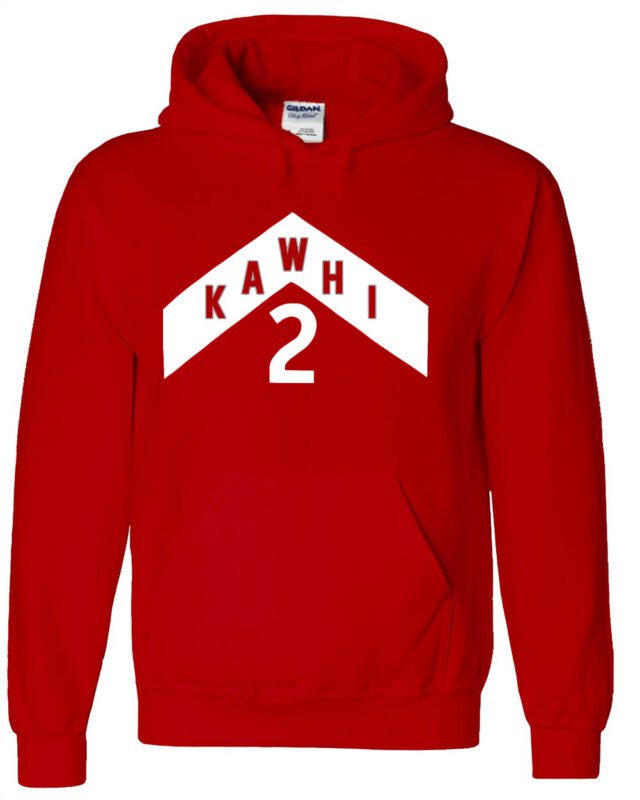 Red-Kawhi-Leonard-Toronto-We-The-North-Logo-Hooded-Sweatshirt-Unisex-Hoodie Red Kawhi Leonard Toronto "We The North Logo" Hooded Sweatshirt Unisex Hoodie