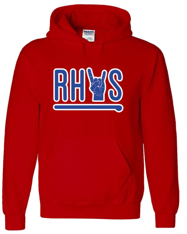 Red-Rhys-Hoskins-Philadelphia-Phillies-Home-Run-Rock-Out-Hooded-Sweatshirt-Unisex-Hoodie Red Rhys Hoskins Philadelphia Phillies "Home Run Rock Out" Hooded Sweatshirt Unisex Hoodie