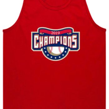 Red Washington Nationals 2019 World Series Champions Unisex Tank Top