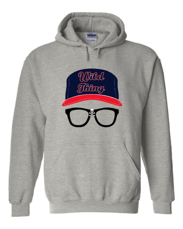 Ricky-Vaughn-Cleveland-Indians-Wild-Thing-Hooded-Sweatshirt-Unisex-Hoodie Ricky Vaughn Cleveland Indians "Wild Thing" Hooded Sweatshirt Unisex Hoodie