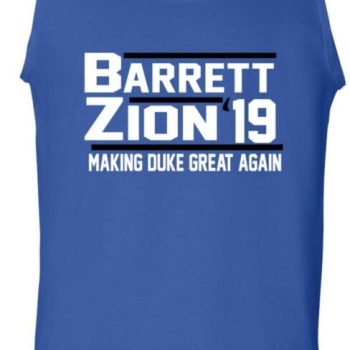 Rj Barrett Zion Williamson Duke Blue Devils 2019 March Madness Unisex Tank Top