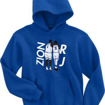 Rj Barrett Zion Williamson Duke Blue Devils Picture Hooded Sweatshirt Unisex Hoodie