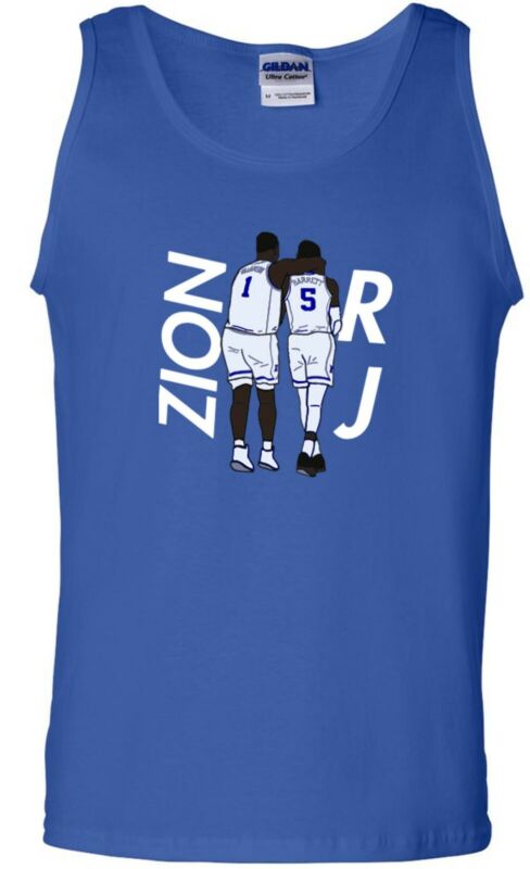 Rj-Barrett-Zion-Williamson-Duke-Blue-Devils-Picture-Unisex-Tank-Top Rj Barrett Zion Williamson Duke Blue Devils Picture Unisex Tank Top