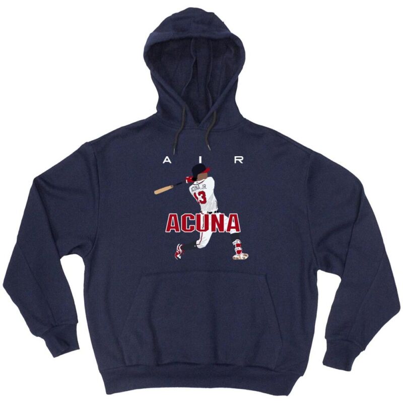 Ronald-Acuna-Jr-Atlanta-Braves-Air-Hooded-Sweatshirt-Unisex-Hoodie Ronald Acuna Jr Atlanta Braves "Air" Hooded Sweatshirt Unisex Hoodie