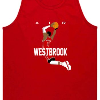 Russell Westbrook Brodie Rockets "Air Dunk" Unisex Tank Top