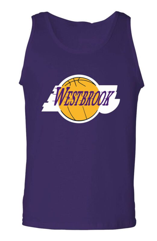 Russell-Westbrook-Los-Angeles-Lakers-Logo-Unisex-Tank-Top Russell Westbrook Los Angeles Lakers Logo Unisex Tank Top