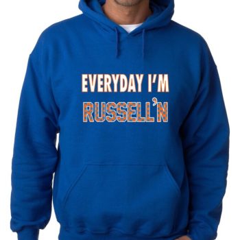 Russell Westbrook Oklahoma City "Everyday I'M Russell'N" Hooded Sweatshirt Unisex Hoodie