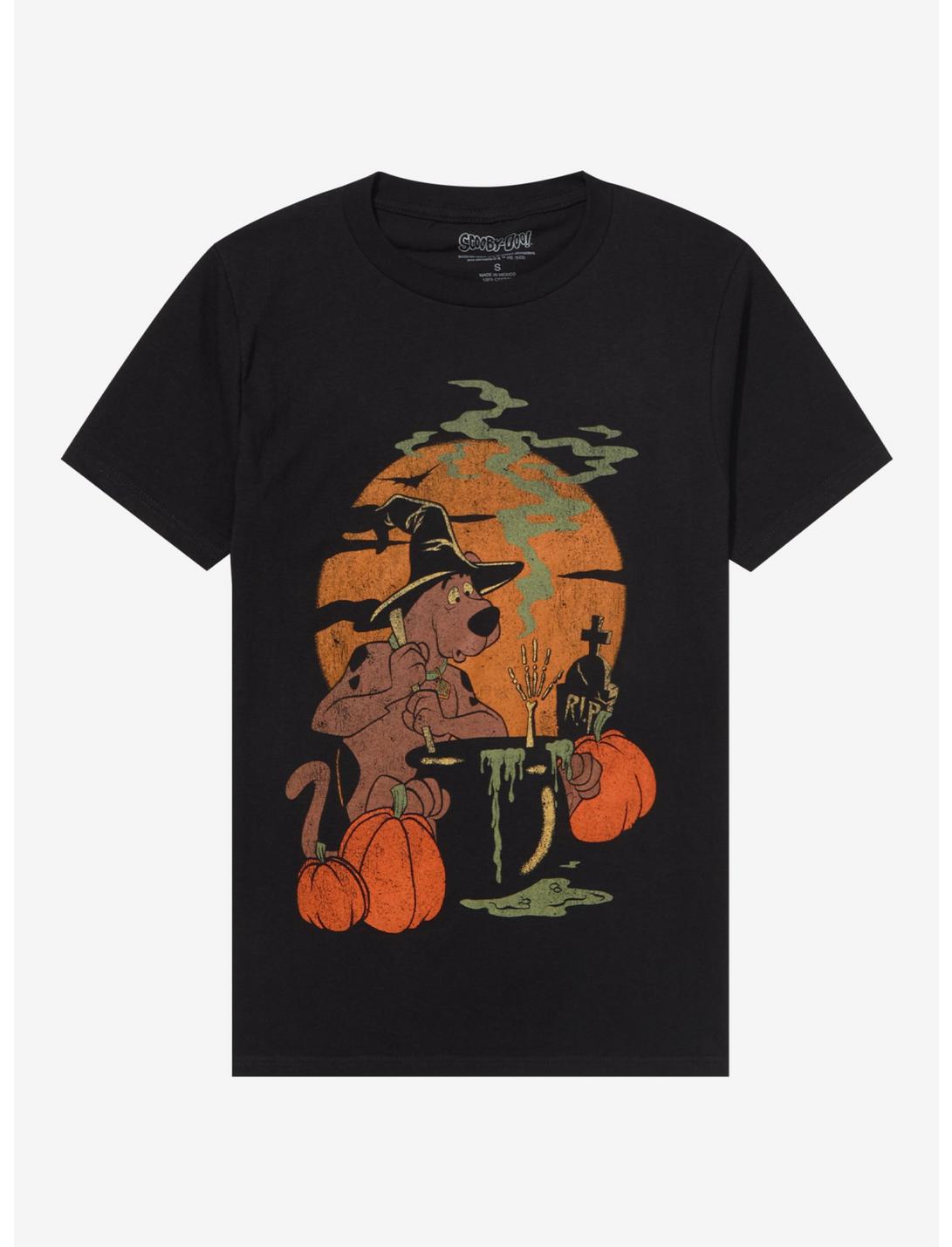Scooby-Doo-Witch-Vintage-Boyfriend-Fit-Girls-T-Shirt-Women-Lady-T-Shirt-HTS3992 Scooby-Doo! Witch Vintage Boyfriend Fit Girls T-Shirt Women Lady T-Shirt HTS3992