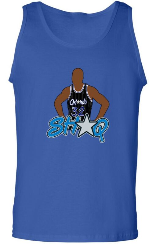 Shaquille-ONeal-Shaq-Orlando-Magic-Pic-Logo-Unisex-Tank-Top Shaquille O'Neal Shaq Orlando Magic Pic Logo Unisex Tank Top