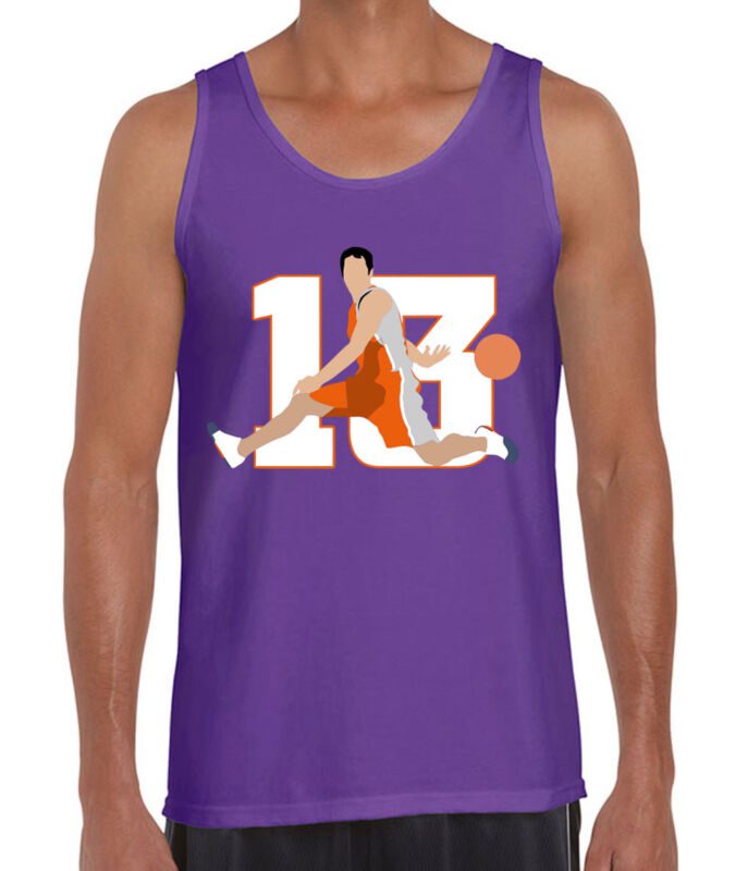 Steve-Nash-Phoenix-Suns-13-Pic-Unisex-Tank-Top Steve Nash Phoenix Suns "13 Pic" Unisex Tank Top