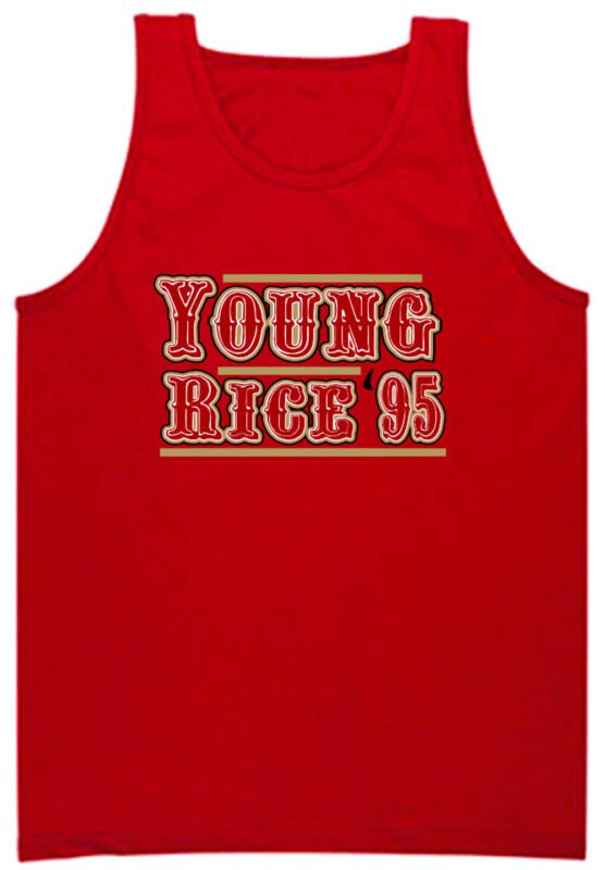Steve-Young-Jerry-Rice-San-Francisco-49Ers-1995-Unisex-Tank-Top Steve Young Jerry Rice San Francisco 49Ers 1995 Unisex Tank Top
