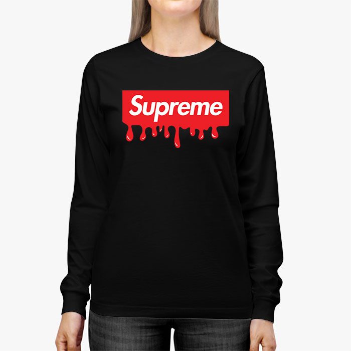 Supreme-Drip-Luxury-Logo-Kid-Tee-Unisex-Longsleeve-Shirt-LTB0932-3