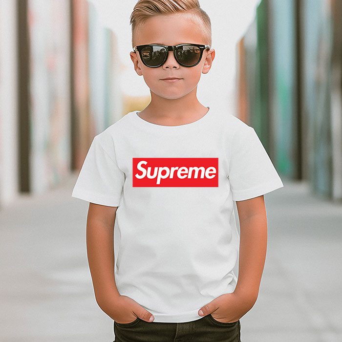 Supreme-Luxury-Logo-Kid-Tee-Unisex-T-Shirt-TTB1954-5