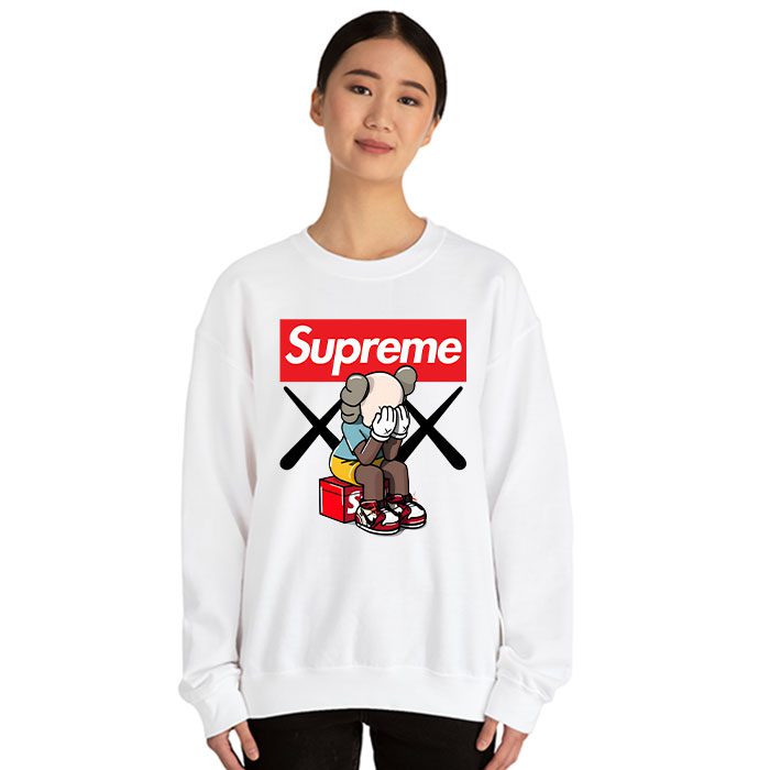 Supreme-x-Kaws-Bearbrick-Crewneck-Sweatshirt-CSTB0968-1