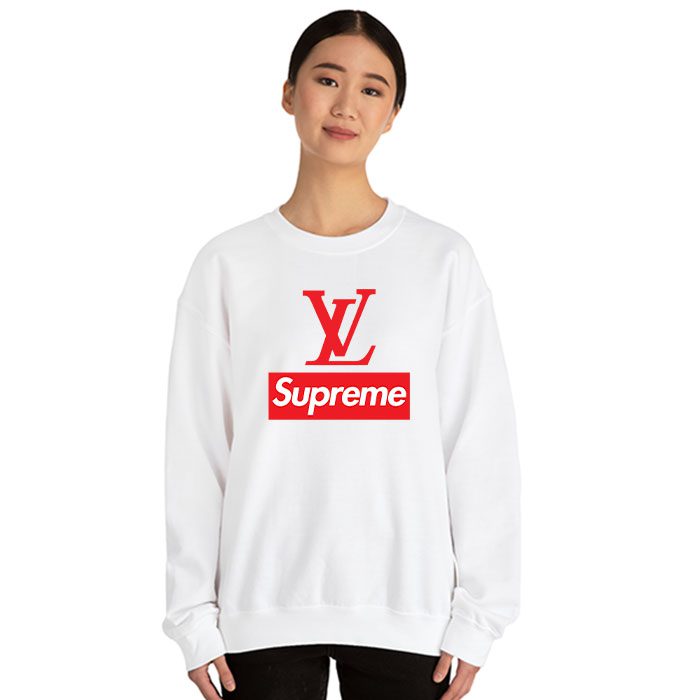 Supreme-x-Louis-Vuitton-Luxury-Logo-Crewneck-Sweatshirt-CSTB0949-2