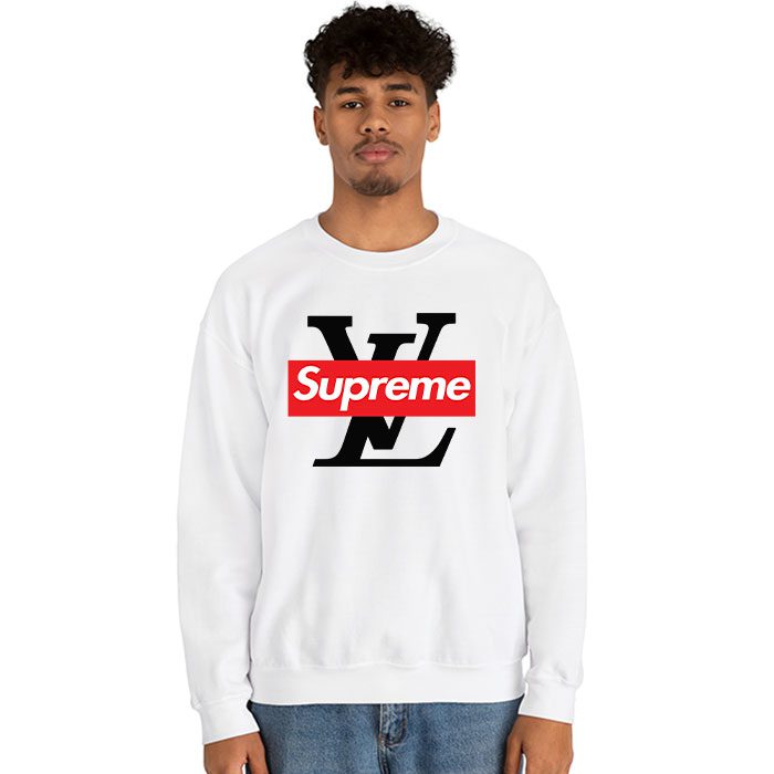 Supreme-x-Louis-Vuitton-Luxury-Logo-Crewneck-Sweatshirt-CSTB0983-2